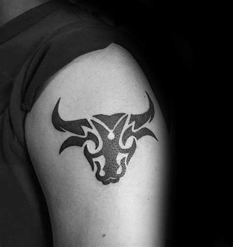 tatuajes de un toro|40 Tatuajes de TOROS TRIBALES (con el significado).